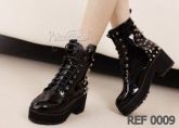 Black Punk Boots [3] - REF 0009