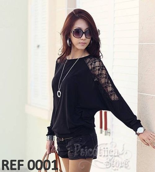 Blusa Renda - REF 0001