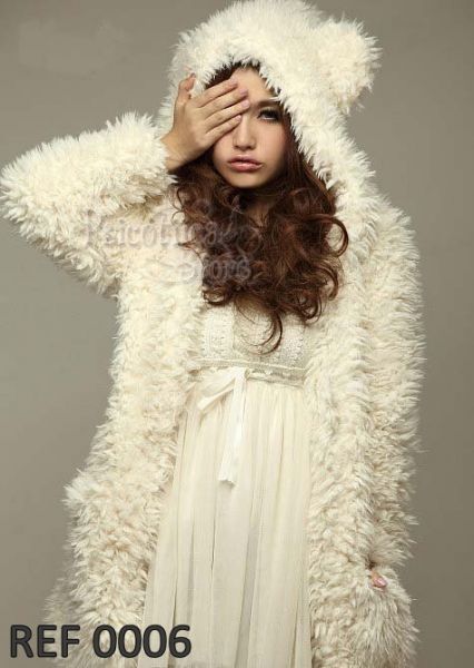 Casaco Acolchoado Fluffy Bear - REF 0006